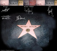 MJ's walk of fame